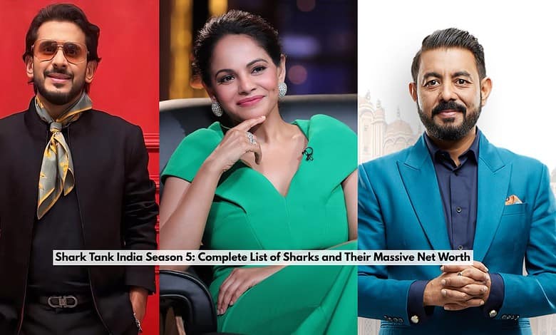 Shark Tank Indian season 5 old and new sharks