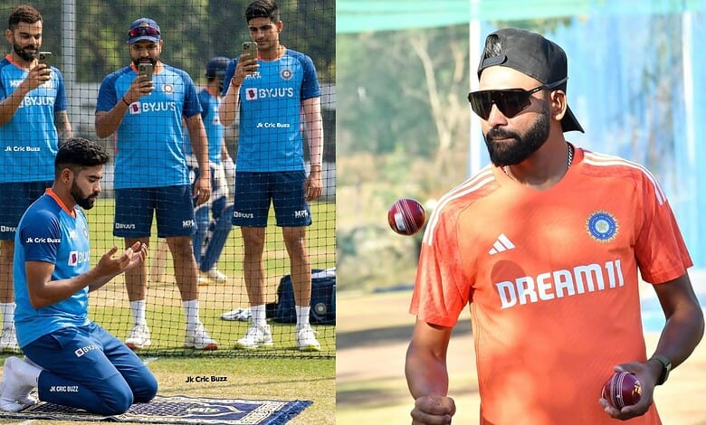 Mohammed Siraj's viral photo