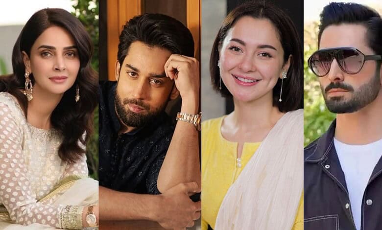 Saba Qamar, Bilal Abbas Khan, Hania Aamir and Danish Taimoor
