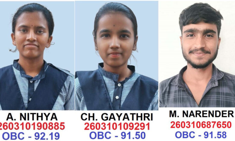 2026 JEE Mains BC students toppers