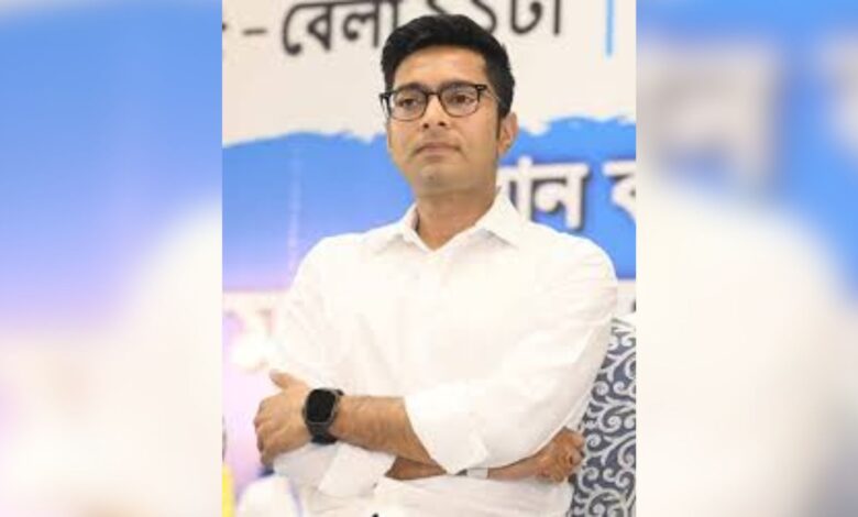 Trinamool Congress leader Abhishek Banerjee