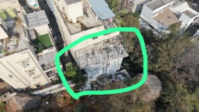 HYDRAA demolishes illegal building in Jubilee Hills