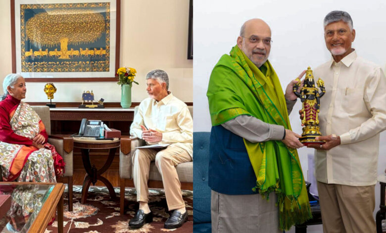 Naidu seeks Centre's nod for Polavaram project, Rs 1,211 cr farm funds