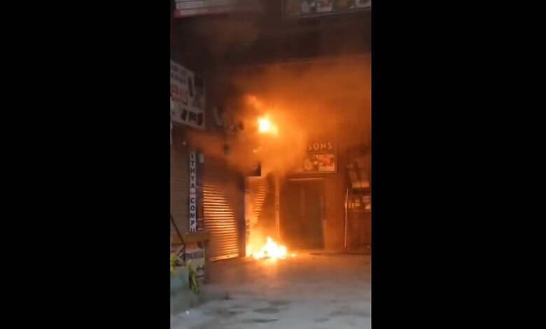 Fire breaks out at KPHB in Hyderabad
