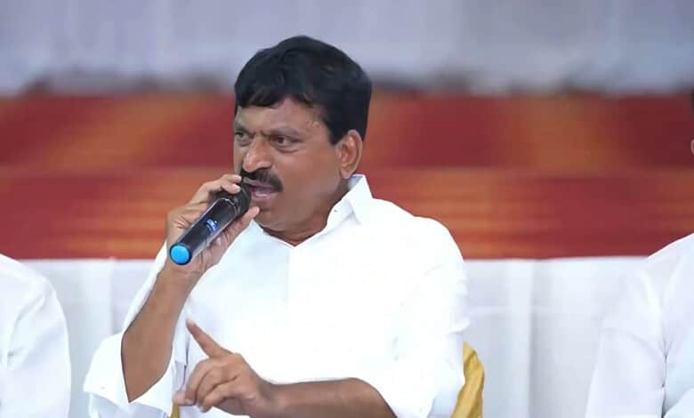 Telangana Minister for Revenue and Housing Ponguleti Srinivasa Reddy