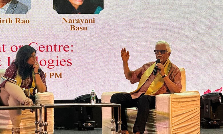 Sanjaya Baru at Hyderabad's History Lit Fest