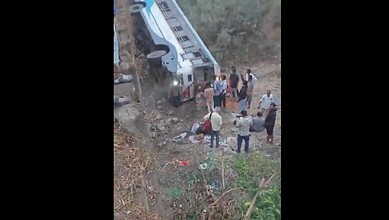 Siasat Daily reports bus accident in Adilabad with multiple injuries after bridge fall.