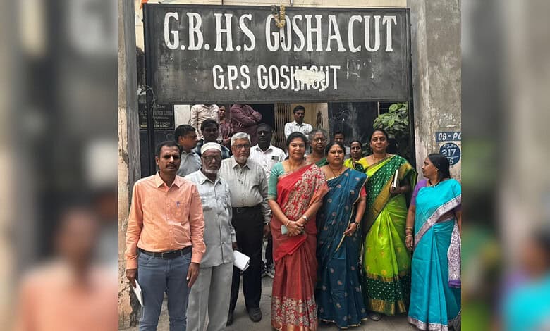 TGSCPCR Members inspected Government Girls Primary School, Mallepally
