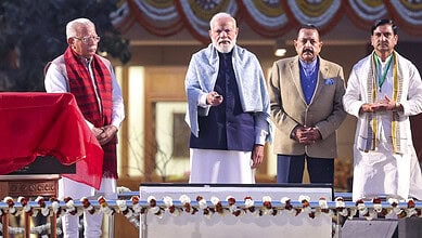 PM Modi at Seva Teerth