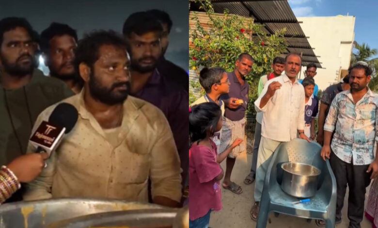 Telugu street vendor harassed by journalists over unsafe food, locals and influencers show support