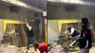 UP mazar demolished