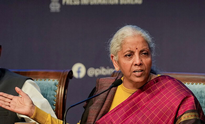 Union Finance Minister Nirmala Sitharaman addresses a press conference after the presentation of the 'Union Budget 2026-27', in New Delhi (Source PTI)