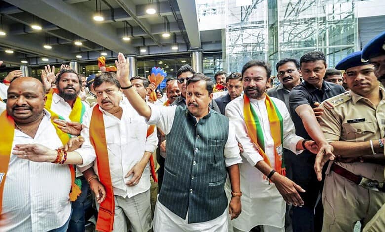 Nitin Nabin in Telangana