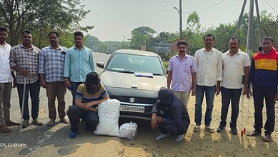 Raghu Vishnoi and Shekhar Ram were arrested by excise department in Bhadrachalam