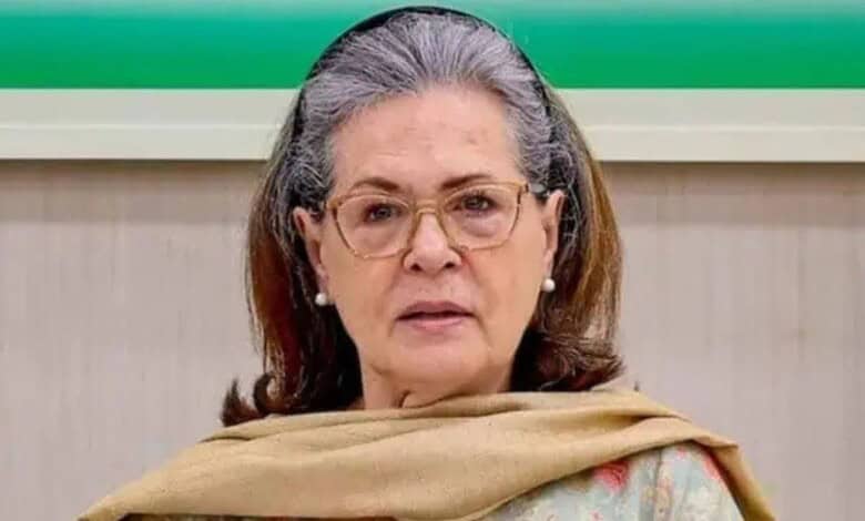 Congress leader Sonia Gandhi