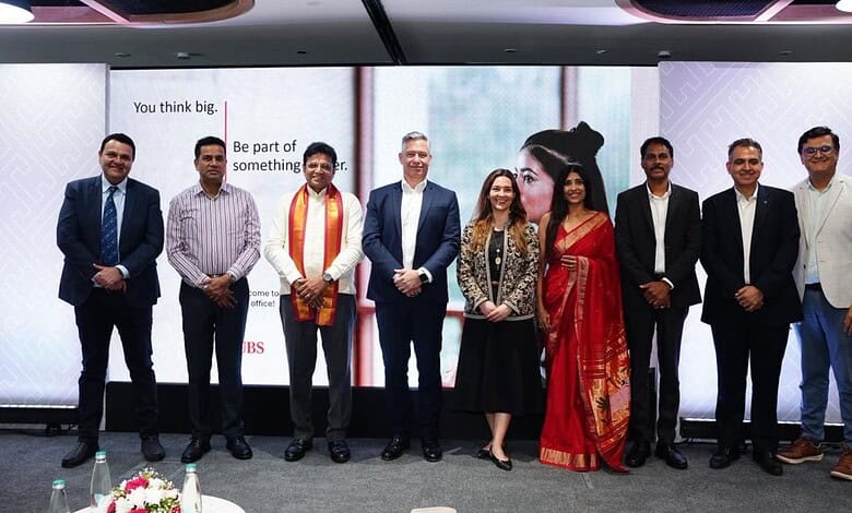UBS inaugurates new GCC office in Hyderabad, creating 3,000 jobs over two years.
