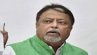 Former railways minister Mukul Roy