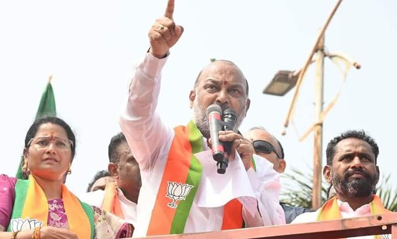 Union Minister of State for Home Affairs Bandi Sanjay Kumar