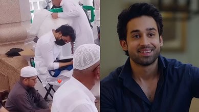 Bilal Abbas Khan in Madinah