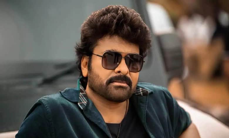 Chiranjeevi wearing sunglasses after surgery, sharing health update.