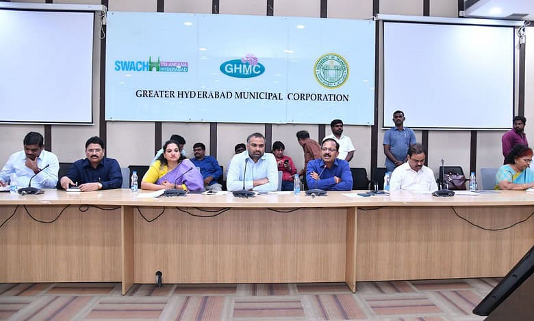 Hyderabad officials launch daily garbage collection drive for cleaner city.