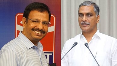 VC Sajjanar and Harish Rao