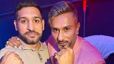 Amir Khan and Yo Yo Honey Singh