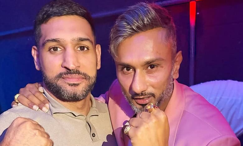 Amir Khan and Yo Yo Honey Singh