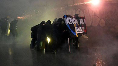 Protests erupt in Italy against Israel, ICE agents