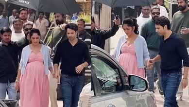 Mrunal Thakur and Varun Dhawan