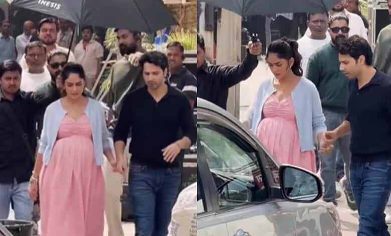 Mrunal Thakur and Varun Dhawan