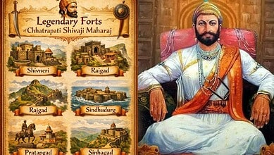 AI generated image for Shivaji's forts
