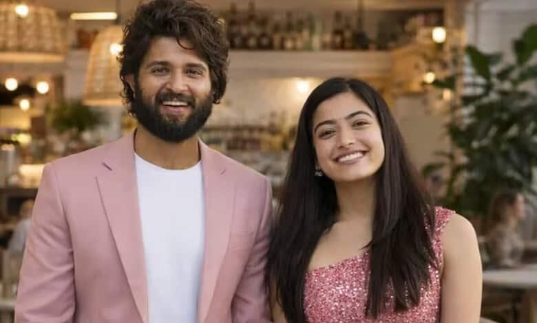 Vijay Deverakonda and Rashmika Mandanna