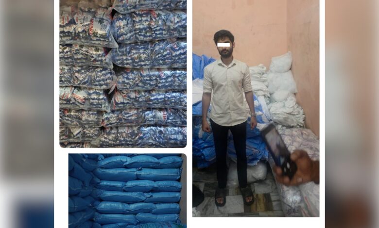 Man held for selling adulterated coconut powder worth Rs 21 lakh in Hyderabad