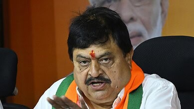 BJP state president N Ramchander Rao questions Congress government on its failed election manifesto promises for women in Telangana.