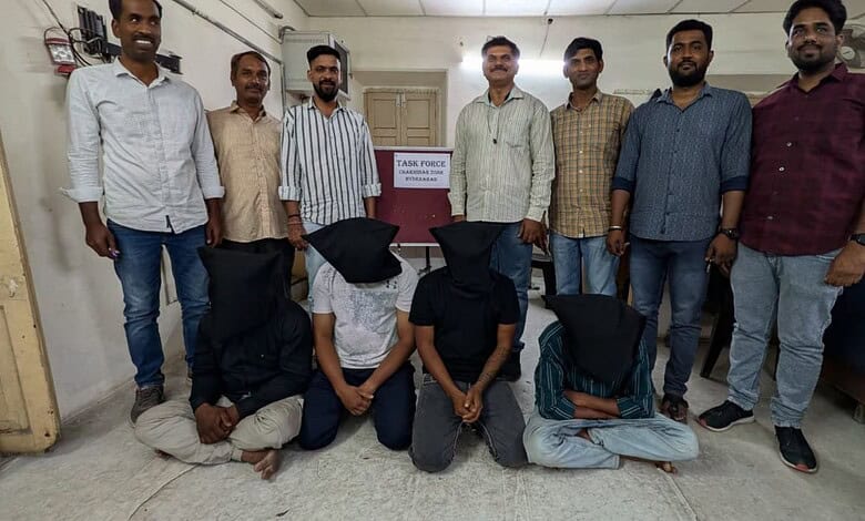Hyderabad police arrest burglary gang members, property worth Rs 13 L seized.