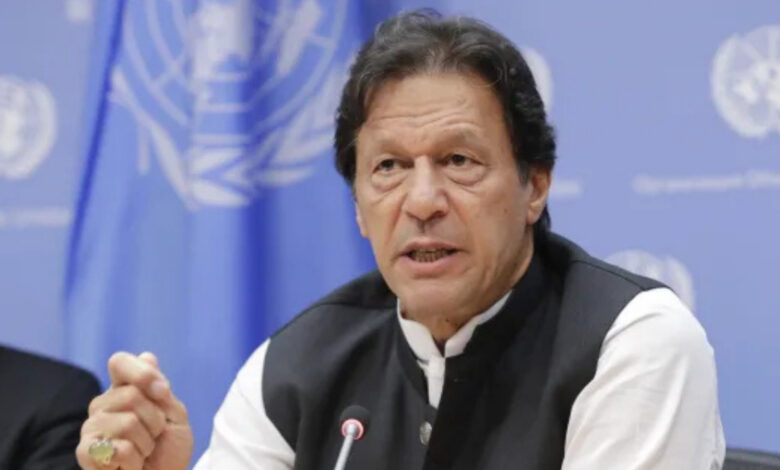 Ex Pakistan Prime Minister Imran Khan