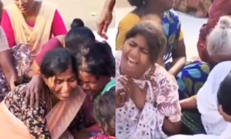 Family members and locals grieve Akash's alleged custodial death in Tamil Nadu