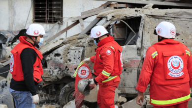 Lebanese paramedics