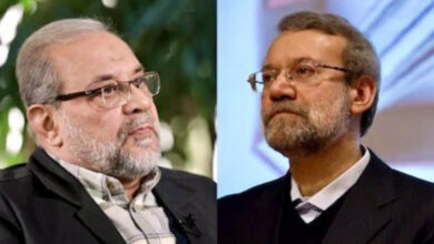 Mohammad Bagher Zolghadr and Ali Larijani