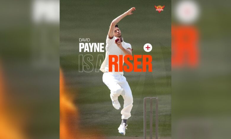 SRH rope in England’s David Payne as Jack Edwards replacement