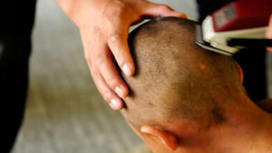 Teacher tonsures student for having long hair in Hyderabad, parents stage protest