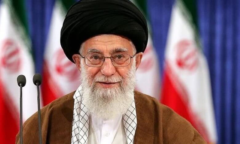 Iranian leader Ayatollah Ali Khamenei's poster torn sparks protests in Hyderabad.
