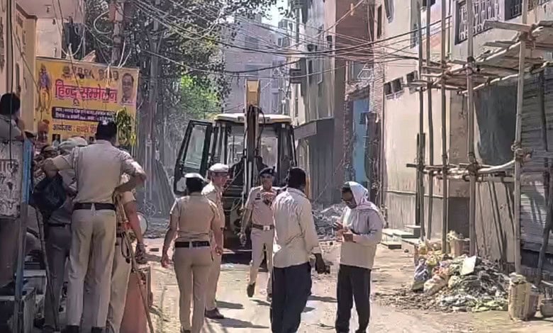 MCD demolishes house in Uttam Nagar linked to Holi clash case, authorities involved in property destructi.