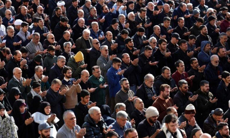 Iranians hold Eid ul-Fitr prayers in Tehran’s grand mosque