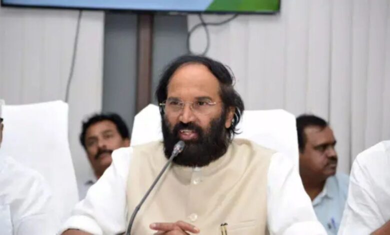 Telangana civil supplies Minister Uttam Kumar Reddy