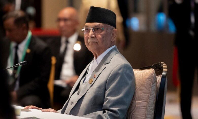 Former Nepal PM KP Sharma Oli