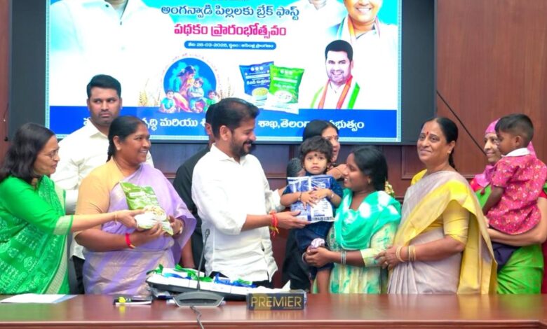 Telangana CM promises permanent buildings for all Anganwadi centres in 3 years