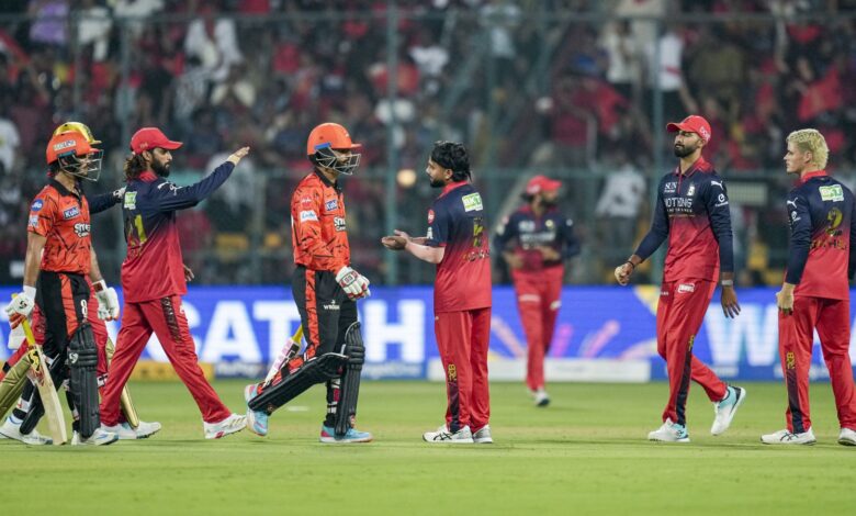 IPL 2026: Ishan Kishan’s fifty powers SRH to 201/9 against RCB