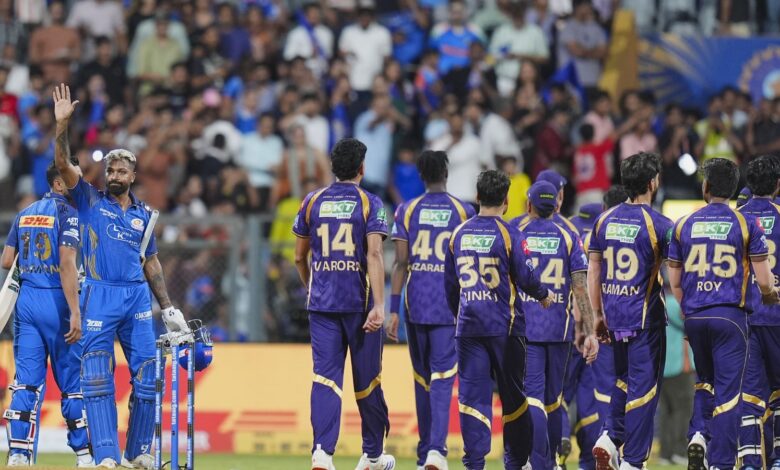 IPL 2026: Mumbai Indians power to six-wicket win over KKR